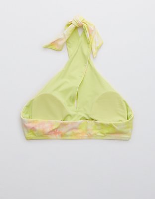 Aerie Crossover Keyhole Halter Bikini Top
