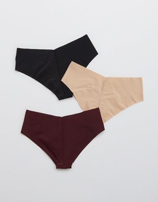 Aerie No Show Cheeky Underwear 3-Pack