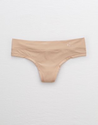 SMOOTHEZ Microfiber String Thong Underwear Women's Sands XL