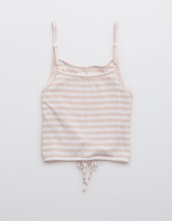 Aerie Real Soft® Ribbed Cropped Cami
