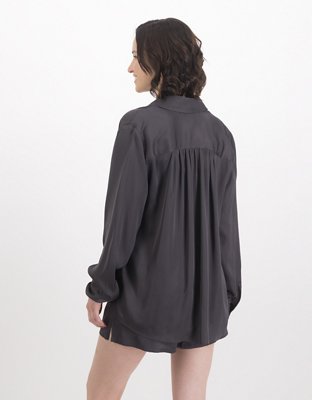 Aerie Satin Sleep Shirt