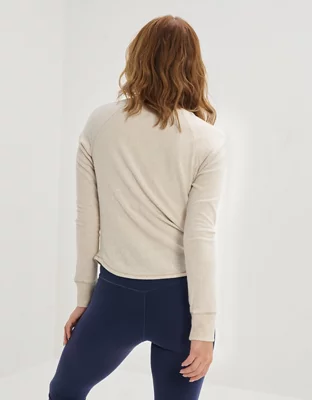 Aerie Plush Henley Long sleeve T-Shirt