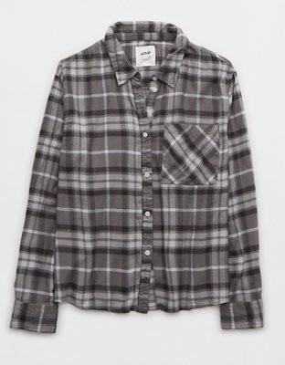 Aerie Flannel Pajama Shirt
