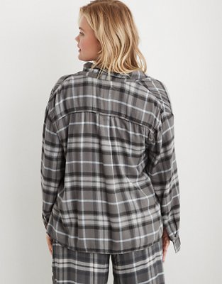 Aerie Flannel Pajama Shirt