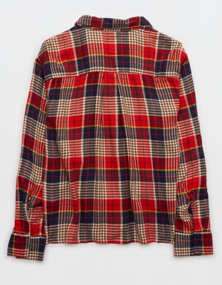 Aerie Flannel Pajama Shirt