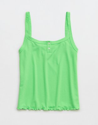 Aerie Pointelle Tank Top