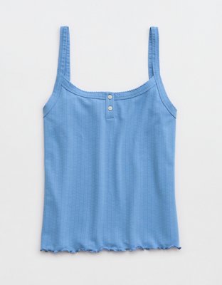 Женские топы Aerie Pointelle Tank Top — фото 3
