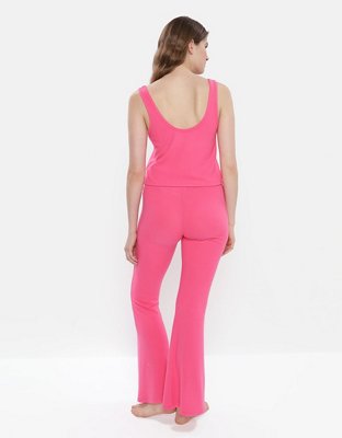 Aerie Top sin Mangas de Pijama de Felpa