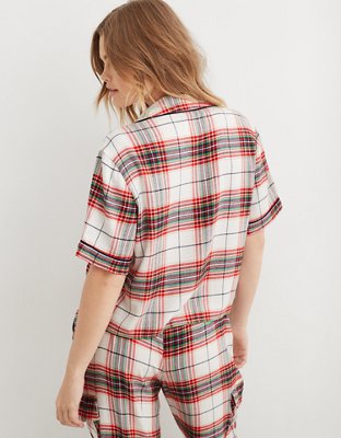 Aerie Flannel Pajama Shirt