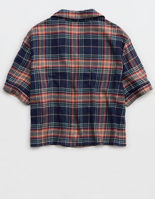 Aerie Flannel Pajama Shirt