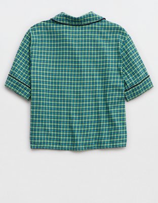 Aerie Flannel Pajama Shirt