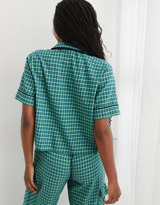 Aerie Flannel Pajama Shirt