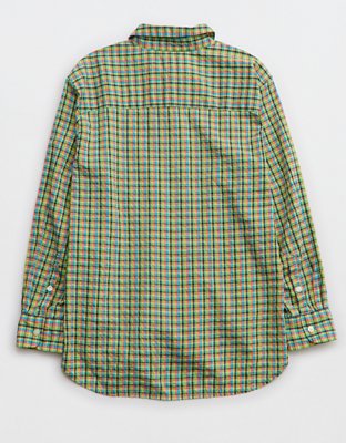 Aerie Camisa de Pijama de Cloqué para Fiestas