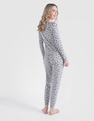 Aerie Jersey Notch Neck Pajama Top