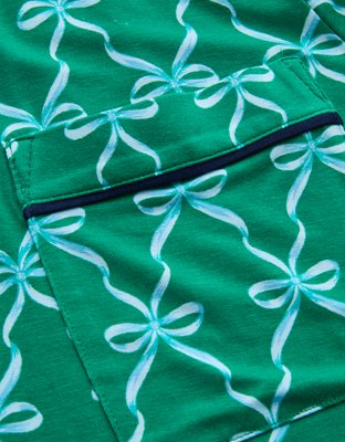 Aerie Real Soft® Piping Long Sleeve PJ Top