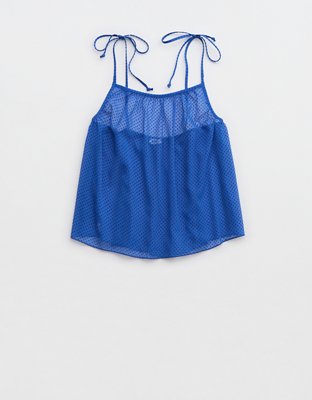 Женские топы Aerie Chiffon Tank Top — фото 3