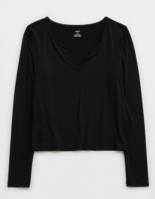 Aerie Real Soft® Long Sleeve Top