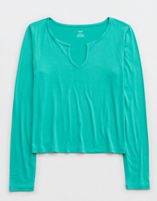 Aerie Real Soft® Long Sleeve Top