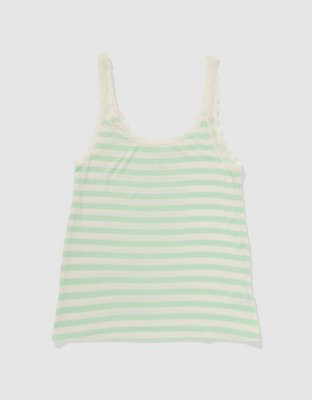 Aerie Real Soft® Lace Trim Tank