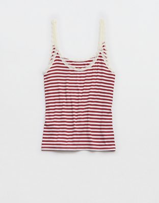 Aerie Real Soft® Lace Trim Tank
