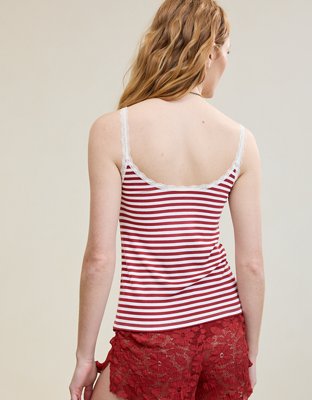 Aerie Real Soft® Lace Trim Tank