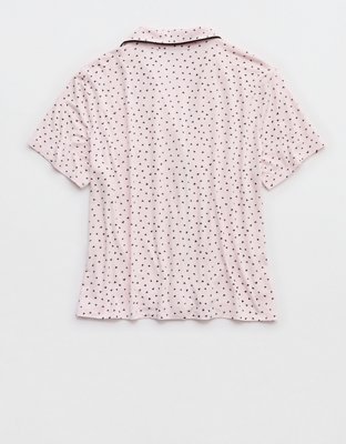 Aerie Real Soft® Short Sleeve Pajama Shirt