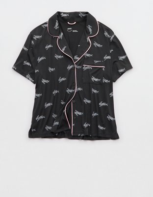 Aerie Real Soft® Short Sleeve Pajama Shirt