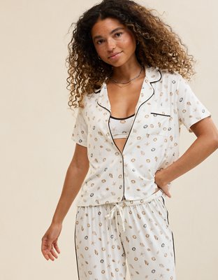 Aerie Real Soft® Short Sleeve Pajama Shirt