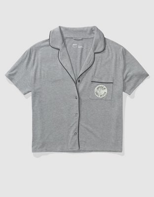 Aerie Real Soft® Short Sleeve Pajama Shirt