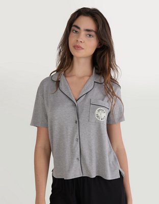 Aerie Real Soft® Short Sleeve Pajama Shirt