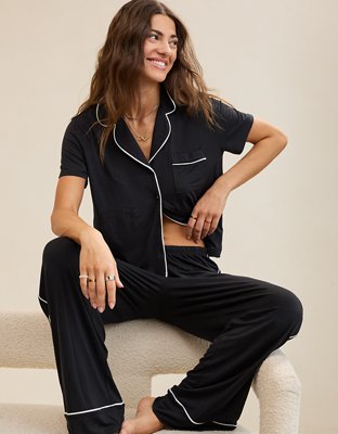 American Eagle Aerie Real Soft® Short Sleeve Pajama Shirt