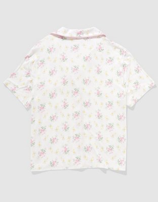 Aerie Real Soft® Short Sleeve Pajama Shirt