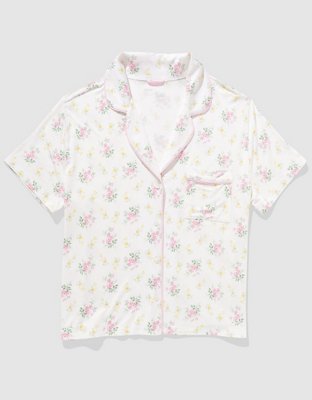 Aerie Real Soft® Short Sleeve Pajama Shirt