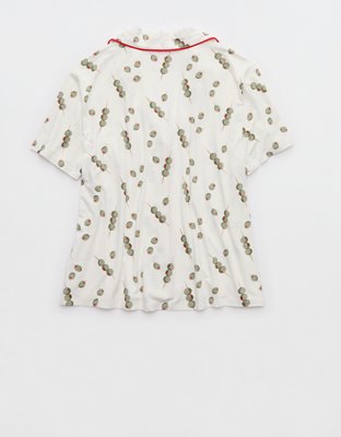 Aerie Real Soft® Short Sleeve Pajama Shirt