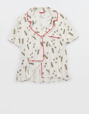 Aerie Real Soft® Short Sleeve Pajama Shirt