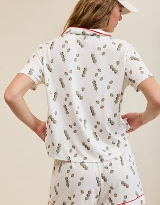 Aerie Real Soft® Short Sleeve Pajama Shirt