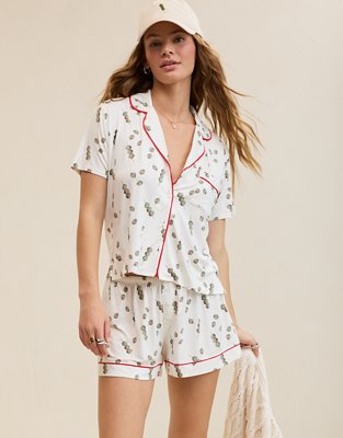 Aerie Real Soft® Short Sleeve Pajama Shirt