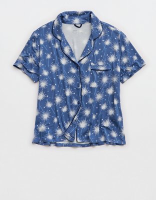 Aerie Real Soft® Short Sleeve Pajama Shirt