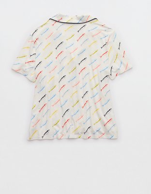 Aerie Real Soft® Short Sleeve Pajama Shirt