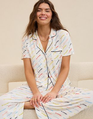 Aerie Real Soft® Short Sleeve Pajama Shirt