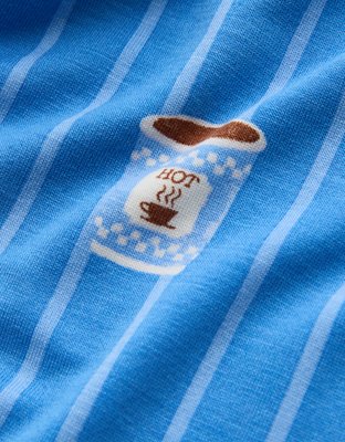 Aerie Real Short Sleeve Pajama Shirt