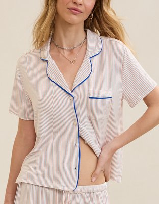 Aerie Real Soft® Short Sleeve Pajama Shirt