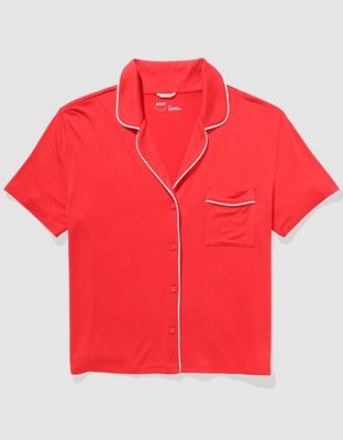 Aerie Real Soft® Short Sleeve Pajama Shirt