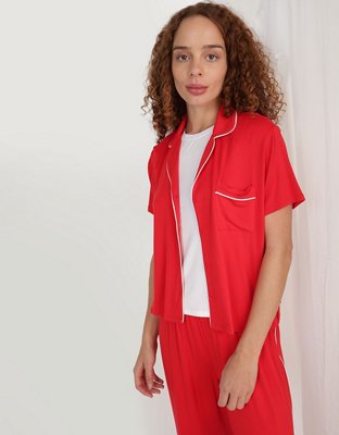 Aerie Real Soft® Short Sleeve Pajama Shirt