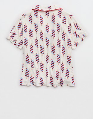 Aerie Real Soft® Short Sleeve Pajama Shirt