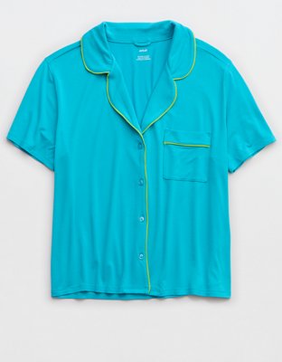 Aerie Real Soft® Short Sleeve Pajama Shirt