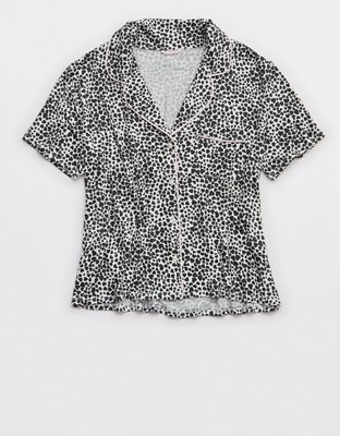 Aerie Real Soft® Short Sleeve Pajama Shirt