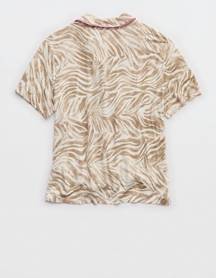 Aerie Real Soft® Short Sleeve Pajama Shirt