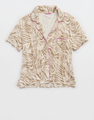Aerie Real Soft® Short Sleeve Pajama Shirt
