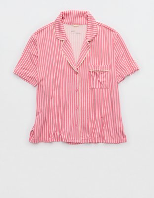 Aerie Real Soft® Short Sleeve Pajama Shirt